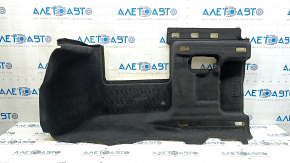 Front right floor covering for Audi Q8 19-26, black, for cleaning