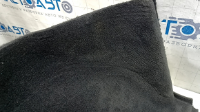 Front right floor covering for Audi Q8 19-26, black, for cleaning