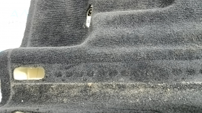Front left floor covering for Audi Q8 19-26, black, for cleaning