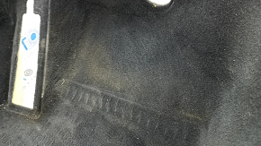 Front left floor covering for Audi Q8 19-26, black, for cleaning