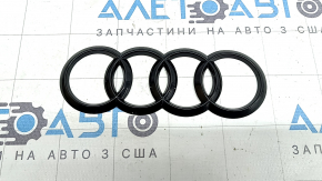 Audi Q8 19-26 trunk lid badge, glossy black