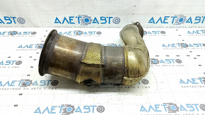 Audi Q8 19-26 3.0T MHEV exhaust pipe with catalytic converter