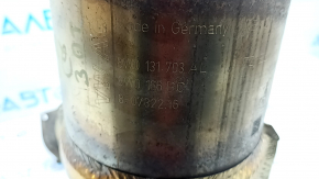 Audi Q8 19-26 3.0T MHEV exhaust pipe with catalytic converter