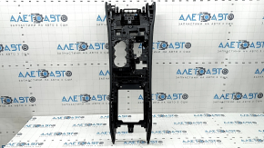 Audi Q8 19-26 center console, black, top, scratched
