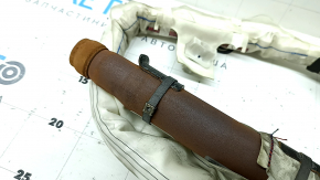 Left side curtain airbag for Subaru Forester 19-24 SK, rusty squib, covered in soot