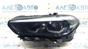 BMW X5 G05 19-23 LED front left headlight assembly, sand, scratches