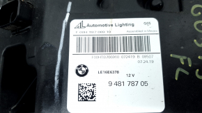 BMW X5 G05 19-23 LED front left headlight assembly, sand, scratches
