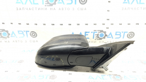 Right side mirror BMW X5 G05 19-23, 5 pins, turn signal, heating, memory, BSM, graphite, scratches, sand