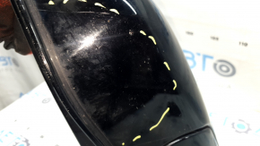Right side mirror BMW X5 G05 19-23, 5 pins, turn signal, heating, memory, BSM, graphite, scratches, sand