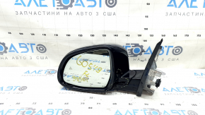 Left side mirror for BMW X5 G05 19-23, 5 pins, turn signal, heated, memory, auto-dimming, BSM, graphite