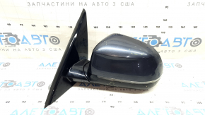 Left side mirror for BMW X5 G05 19-23, 5 pins, turn signal, heated, memory, auto-dimming, BSM, graphite