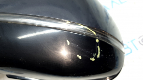 Left side mirror for BMW X5 G05 19-23, 5 pins, turn signal, heated, memory, auto-dimming, BSM, graphite