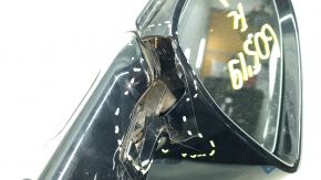 Left side mirror for BMW X5 G05 19-23, 5 pins, turn signal, heated, memory, auto-dimming, BSM, graphite