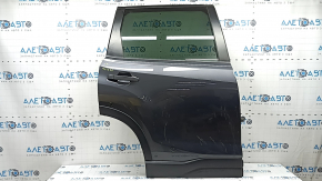 Subaru Forester 19-24 SK rear right door assembly, tinted, graphite P8Y, bumpers