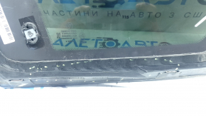 Rear right window with fixed glass for BMW X5 G05 19-26 with chrome molding, tinted, torn seal