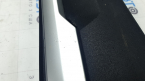 Right threshold for BMW X5 G05 19-23 with illumination and molding, X-Line, texture, scratches, scuffs, sand, resin stains
