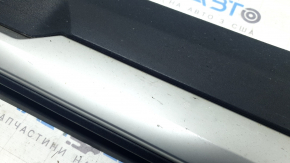 Right threshold for BMW X5 G05 19-23 with illumination and molding, X-Line, texture, scratches, scuffs, sand, resin stains