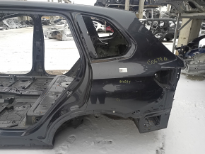 Quarter wing rear left BMW X5 G05 19-26 on the body, black, bumpers