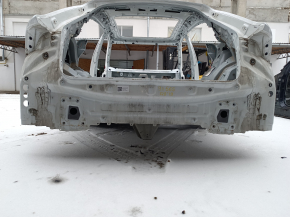 Audi Q8 19-26 rear panel, 2 parts, on the body, white