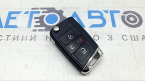 Key VW Tiguan 18-24 keyless 5 buttons