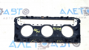 VW Tiguan 18-24 climate control panel, graphite, broken mountings