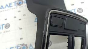 Subaru Forester 19-24 SK rear center console trim, black, under the deflector, with trim, scratches