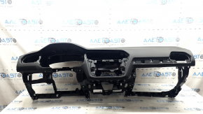 VW Tiguan 18-24 black dashboard with airbag