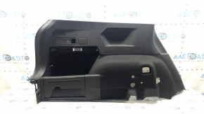 Left arch trim for VW Tiguan 20-24, black, under 2nd row, scratches