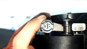 Passenger seat belt with tensioner VW Tiguan 22-24 black, shot