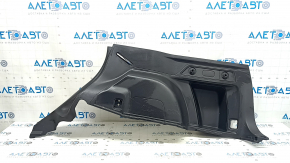 Subaru Forester 19-24 SK right arch trim, black, scratches, worn, broken mount