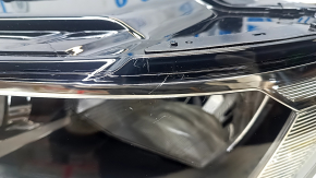 Left front headlight bare VW Tiguan 18-21 halogen, halogen DRL, scratches