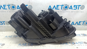 Left front headlight bare VW Tiguan 18-21 halogen, halogen DRL, scratches