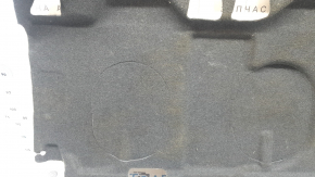VW Tiguan 2nd row seat floor covering, black, dry cleanable
