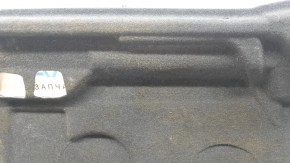 VW Tiguan 2nd row seat floor covering, black, dry cleanable