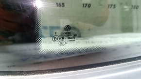Rear left window, blind glass, VW Tiguan 18-24 matte, tinted, seal cut