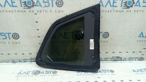 Rear left window, blind glass, VW Tiguan 18-24 matte, tinted, seal cut