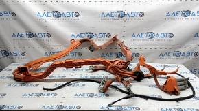 The high-voltage battery cable for a 13-15 Toyota Avalon is broken.