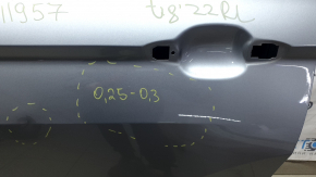 Bare rear left door VW Tiguan 18-24 silver LB7S, dented