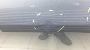 Bare rear left door VW Tiguan 18-24 silver LB7S, dented