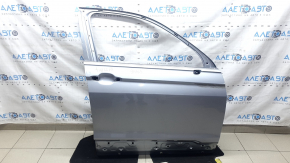 Bare front right door VW Tiguan 18-24 silver LB7S, dent, bumps