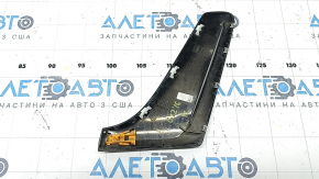 Air duct trim on the wing left BMW 7 G11 G12 16-19 black chrome, M-Sport