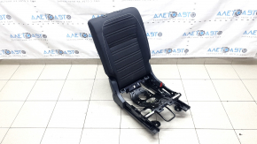Rear seat, 2nd row, right, VW Tiguan 22-24, black cloth, white stitching