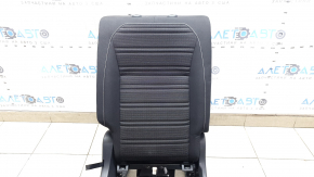 Rear seat, 2nd row, right, VW Tiguan 22-24, black cloth, white stitching