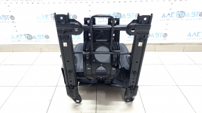Rear seat, 2nd row, right, VW Tiguan 22-24, black cloth, white stitching