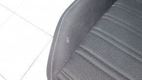 Driver's seat for a VW Tiguan 22-24 without airbags, manual, heated, black cloth, white stitching, ready to clean