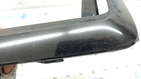 Right front bumper molding for BMW 7 Series G11 G12 16-19, black chrome, M-Sport