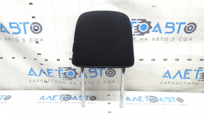 Driver's seat headrest for VW Tiguan 22-24, black fabric, white stitching
