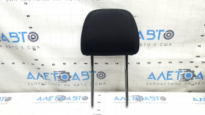 VW Tiguan 22-24 passenger seat headrest, black fabric, white stitching