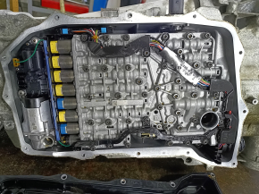 Automatic transmission assembly for Audi Q8 19-21 3.0T MHEV SKU AWD 88k, oil pan punctured