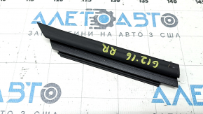 Small inner glass seal for rear right door of BMW 7 G12 16-22, without curtain